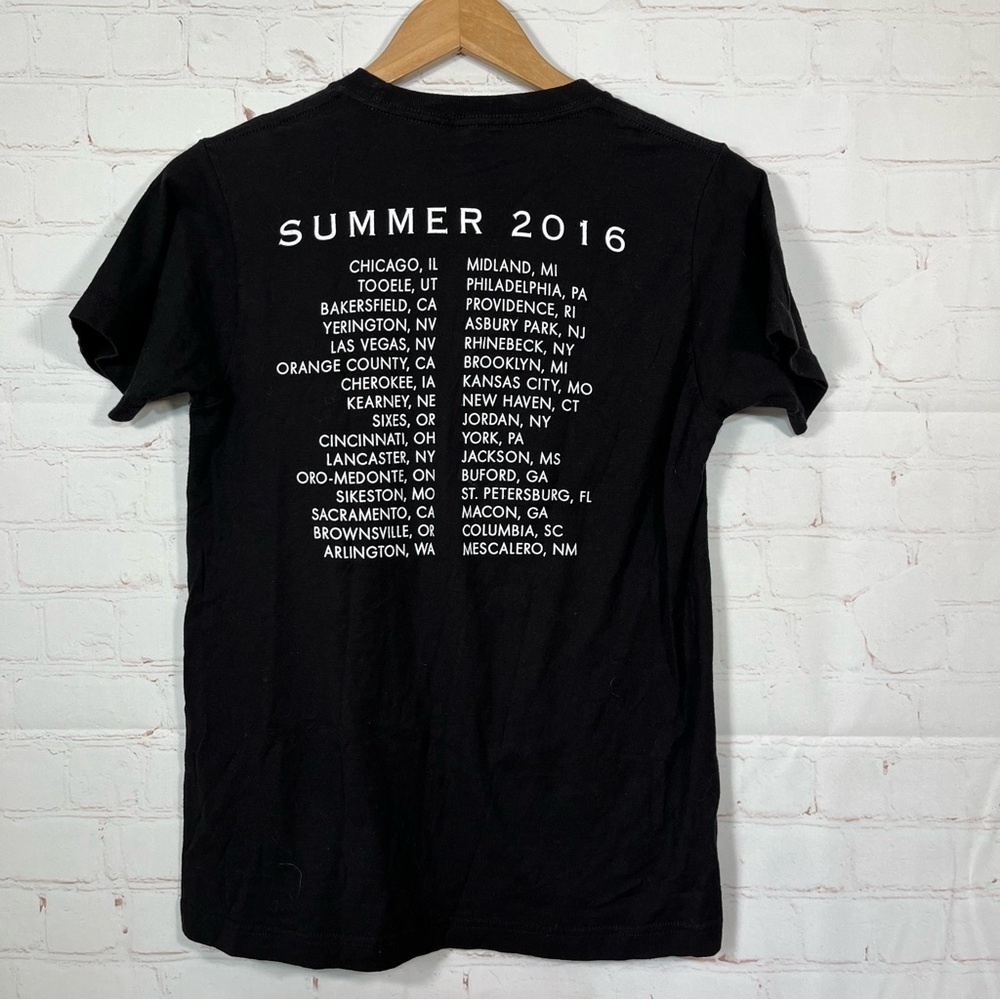 Chase Rice Summer 2016 Concert Band T Shirt Mens Size Small Black Short Sleeve - Picture 7 of 7